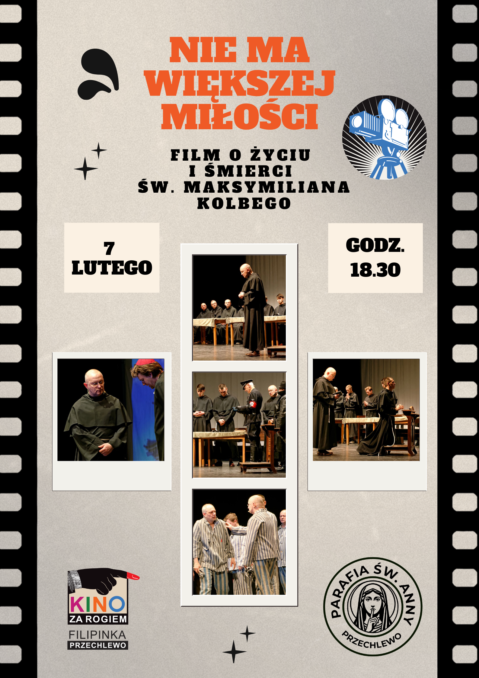 "Nie ma większej miłości" - film o św. Maksymilianie Kolbe