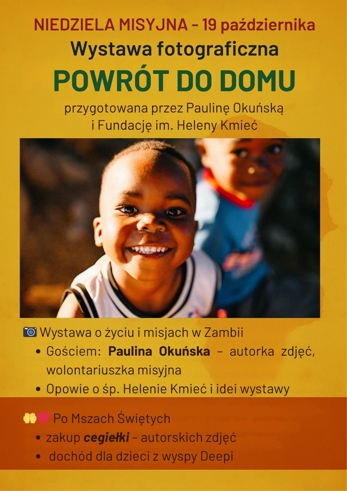 Wystawa „Powrót do Domu” – świadectwo misji w Zambii