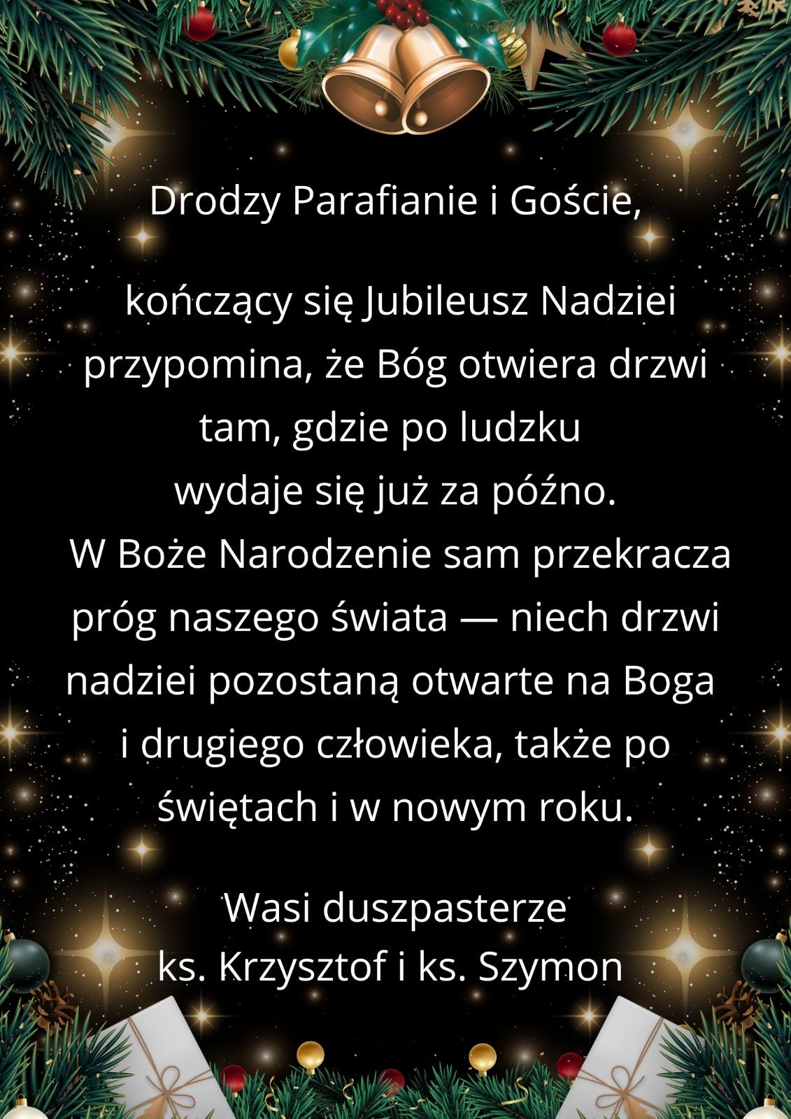 Życzenia na Boże Narodzenie
