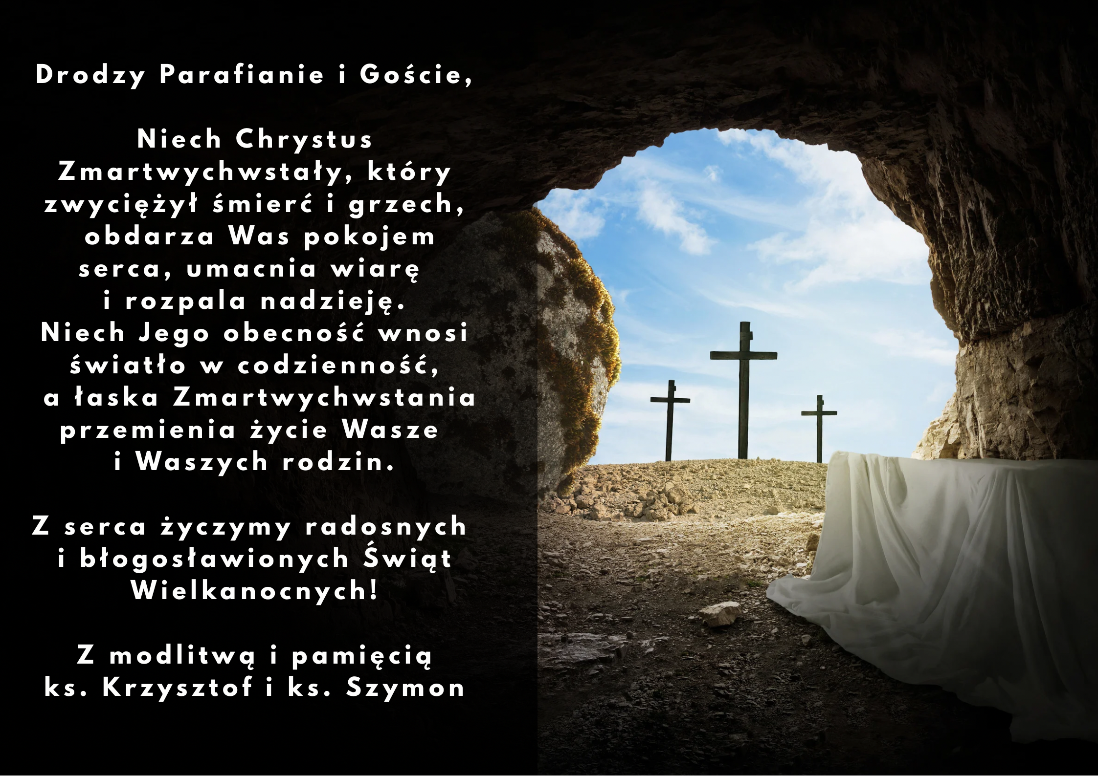 Życzenia od Duszpasterzy