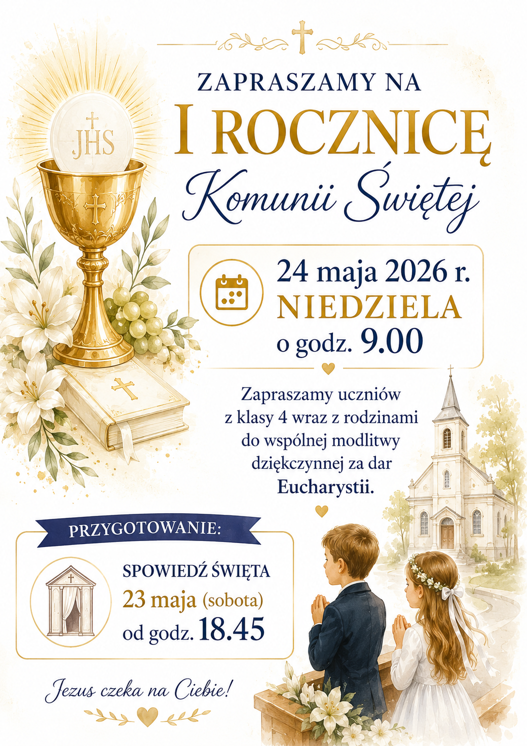 Rocznica I Komunii Świętej