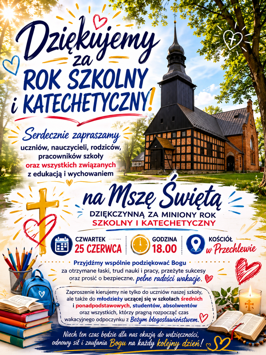 Koniec roku szkolnego i katechetycznego