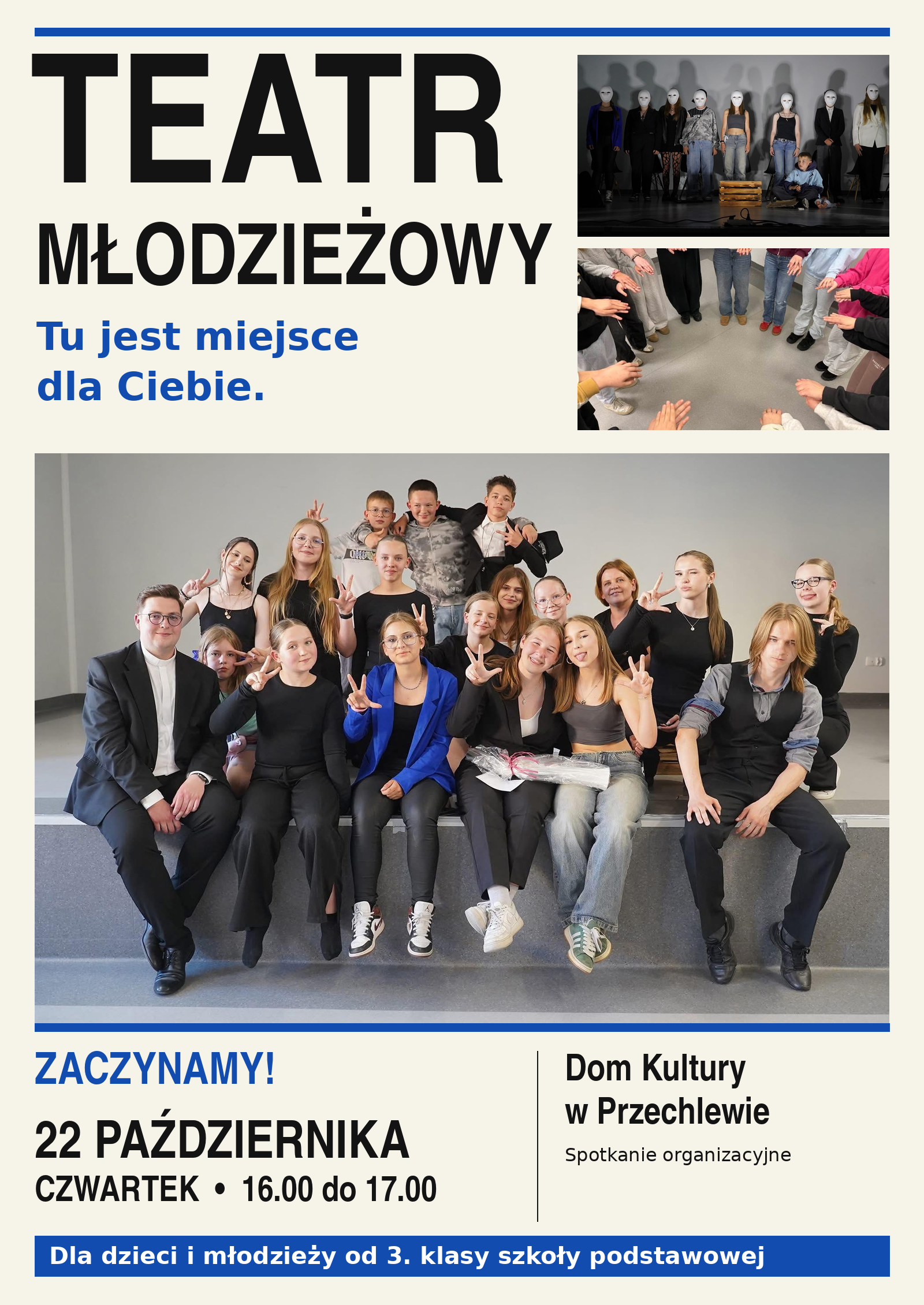 Teatr Młodzieżowy zaprasza!